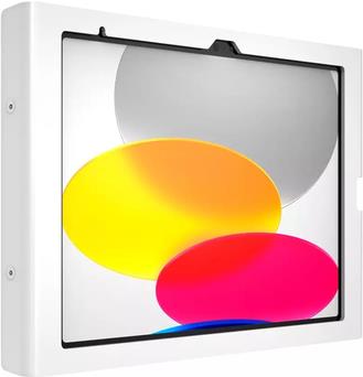 Compulocks iPad 10th-11th (A16) Gen Swell Enclosure Wall Mount White - Gehäuse - für Tablett - weiß - Bildschirmgröße: 27,7 cm (10,9") - Wandmontage - für Apple 10,9-inch iPad Wi-Fi, Wi-Fi + Cellular (209SWLW)