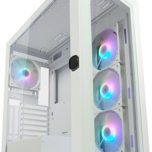 LC-Power LC-7041B-ON - Midi Tower - PC - Weiß - ATX - micro ATX - Mini-ITX - Metall - Kunststoff - Gaming (LC-806W-ON)