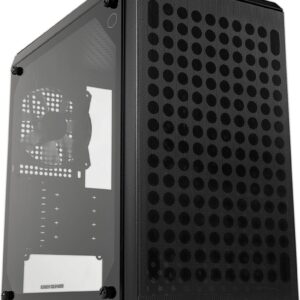 Cooler Master Q300L V2 - MT - micro ATX - Seitenteil mit Fenster (gehärtetes Glas) - keine Spannungsversorgung (ATX) - Schwarz - USB/Audio (Q300LV2-KGNN-S00)