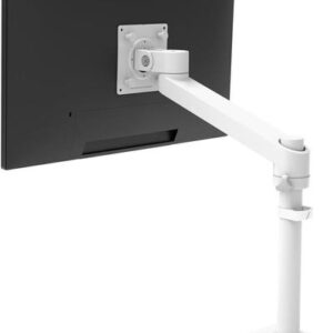 Ergotron NX - Befestigungskit (Arm-Einheit, Befestigungsmaterialien, Basis, Stange, Pivot) - für Monitor - weiß - Bildschirmgröße: bis zu 86,4 cm (bis zu 34 Zoll) - Tischmontage (45-669-216)