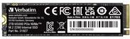 Verbatim Vi5000 - SSD - 2TB - intern - M.2 2280 - PCIe 4,0 x4 (31827)