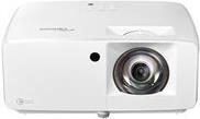 Optoma UHZ35ST - DLP-Projektor - Laser - tragbar - 3D - 3500 lm - 3840 x 2160 - 16:9 - 4K - weiß (E9PD7LD11EZ2)