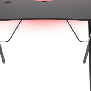 Genesis Gaming Tisch HOLM 200 RGB schwarz (113cm x 75cm) (NDS-1606)