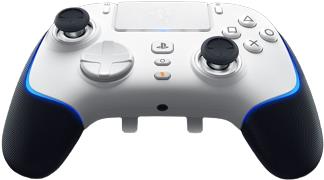 Razer Wolverine V2 Pro. Gerätetyp: Gamepad, Gamingplattformen unterstützt: PC, PlayStation 5, Gaming-Control Funktionsknöpfe: D-Pad, Menü-Taste. Übertragungstechnik: Verkabelt & Kabellos. Produktfarbe: Weiß. Energiequelle: Kabel/Batterie, Akku-/Batteriebetriebsdauer: 28 h. Unterstützte mobile Betriebssysteme: Android, iOS (RZ06-04710200-R3G1)