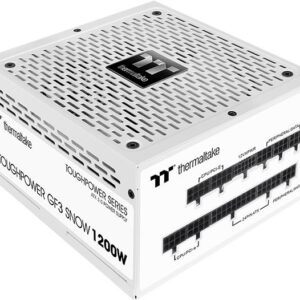 Thermaltake ToughPower GF A3 Snow - TT Premium Edition - Netzteil (intern) - ATX12V 3,0 - EPS12V - 80 PLUS Gold - Wechselstrom 100-240 V - 1200 Watt - aktive PFC - weiß (PS-TPD-1200FNFAGE-N)