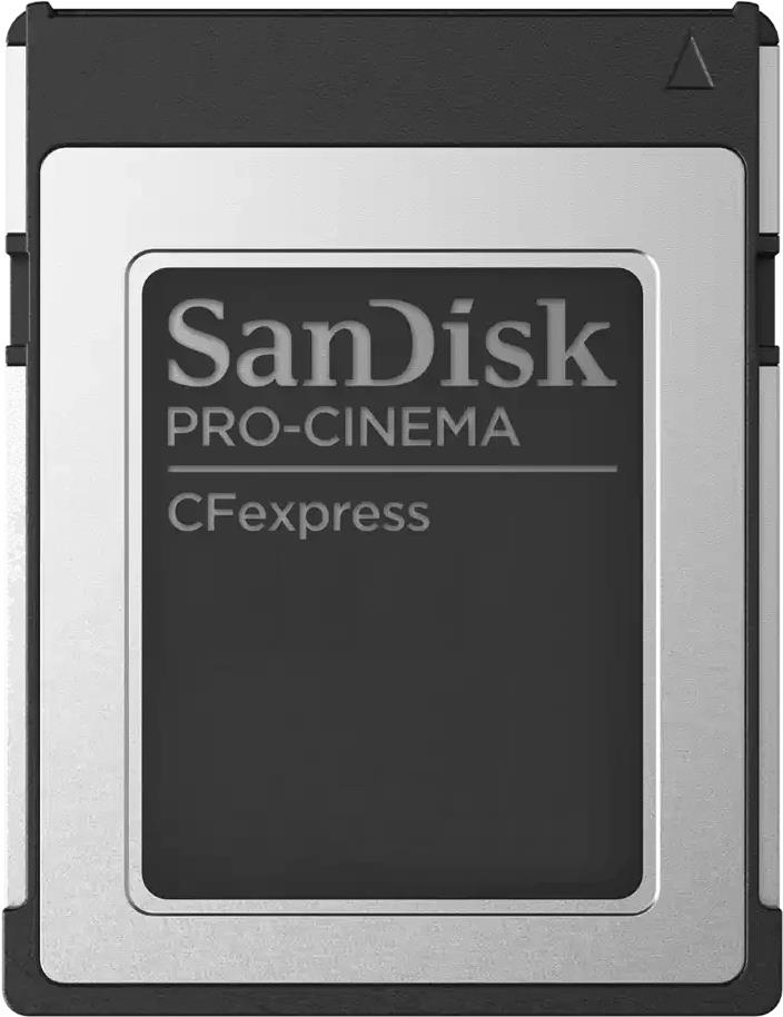 SanDisk PRO-CINEMA - Flash-Speicherkarte - 640GB - CFexpress Typ B (SDCFEC-320G-GN4NN)