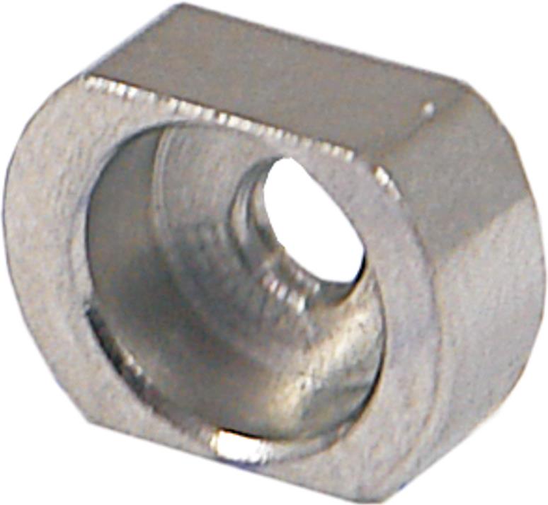 SCHROFF Metallnippel - EINPR.NIPPEL ST.ROSTFR.100ST (21100662)