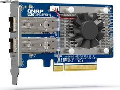 QNAP QXG-25G2SF-E810 - Netzwerkadapter - PCIe 4,0 x8 Low-Profile - 25 Gigabit SFP28 x 2 - für P/N: CAB-DAC15M-SFP28, CAB-DAC30M-SFP28, TRX-10GITSFPP-SR, TRX-25GSFP28-SR (QXG-25G2SF-E810)