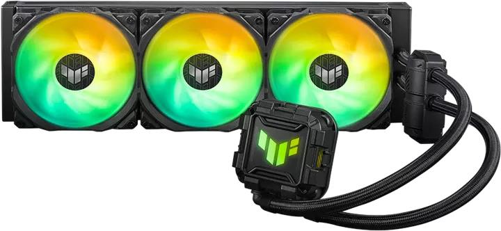 ASUS TUF GAMING LC II 360 ARGB - Prozessor-Flüssigkeitskühlsystem - (für: AM4, LGA1200, LGA1700, AM5, LGA115x Socket) - Kupfer - 120 mm - Schwarz (90RC00M1-M0UAY0)