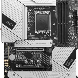 MSI PRO Z790-A MAX WIFI - Motherboard - ATX - LGA1700-Sockel - Z790 Chipsatz - USB 3,2 Gen 1, USB 3,2 Gen 2, USB-C 3,2 Gen2, USB-C 3,2 Gen 2x2 - 2,5 Gigabit LAN, Wi-Fi 7, Bluetooth - Onboard-Grafik (CPU erforderlich) - HD Audio (8-Kanal) (7E07-014R)