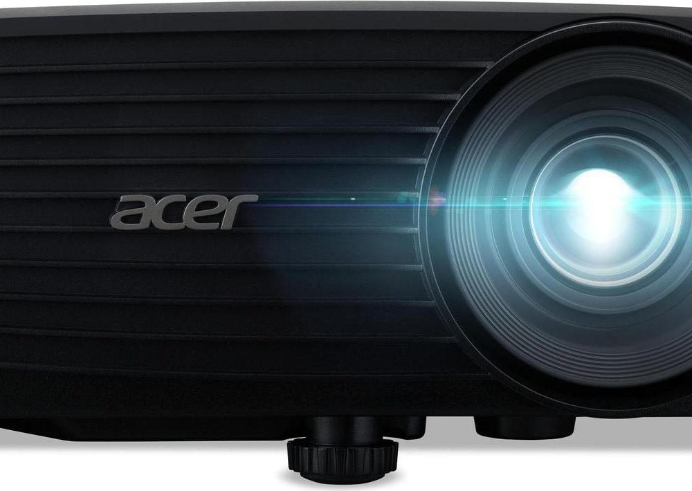 Acer X1329WHP. Projektorhelligkeit: 4800 ANSI Lumen, Projektionstechnologie: DLP, native Auflösung des Projektors: WXGA (1280x800). Typ der Lichtquelle: Lampe, Lampenleistung: 210 W. Analoges Signalformatsystem: NTSC, PAL, SECAM, Unterstützte Grafik-Auflösungen: 1280 x 800 (WXGA), 1920 x 1200 (WUXGA). RMS-Leistung: 3 W. Produkttyp: Standard Throw-Projektor, Marktpositionierung: Präsentation, Produktfarbe: Schwarz (MR.JUK11.001)