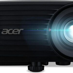 Acer X1329WHP. Projektorhelligkeit: 4800 ANSI Lumen, Projektionstechnologie: DLP, native Auflösung des Projektors: WXGA (1280x800). Typ der Lichtquelle: Lampe, Lampenleistung: 210 W. Analoges Signalformatsystem: NTSC, PAL, SECAM, Unterstützte Grafik-Auflösungen: 1280 x 800 (WXGA), 1920 x 1200 (WUXGA). RMS-Leistung: 3 W. Produkttyp: Standard Throw-Projektor, Marktpositionierung: Präsentation, Produktfarbe: Schwarz (MR.JUK11.001)