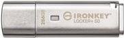 Kingston IronKey Locker+ 50 - USB-Flash-Laufwerk - verschlüsselt - 256GB - USB 3,2 Gen 1 - TAA-konform (IKLP50/256GB)