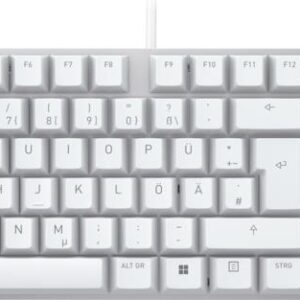 CHERRY KC 200 MX - Tastatur - USB - QWERTZ - Deutsch - Tastenschalter: CHERRY MX2A Brown - weiß - plastikfreie Verpackung (G80-3950LIBDE-1)