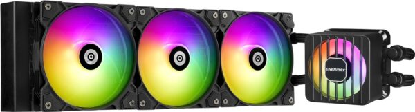 Enermax LIQMAXFLO Prozessor Flüssigkeitskühlung 12 cm Schwarz 1 Stück(e) (ELC-LMF360T-ARGB)