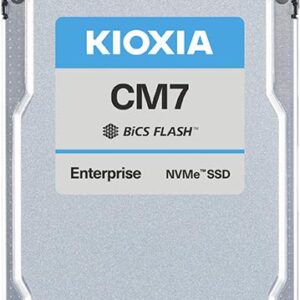 KIOXIA CM7-V Series KCMYXVUG6T40 - SSD - Enterprise, Mixed Use - 6400GB - Sanitize Instant Erase (SIE) - intern - 2,5" (6,4 cm) - PCI Express 5,0 x4 (NVMe) (KCMYXVUG6T40)