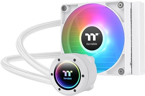 Thermaltake TH120 ARGB Sync V2 - Snow Edition - Prozessor-Flüssigkeitskühlsystem - Kühlergröße: 120 mm - (für: LGA1156, AM2, AM2+, AM3, LGA1155, AM3+, LGA1150, LGA1151, AM4, LGA1200, LGA1700, AM5) - Kupfer - 120 mm - snow