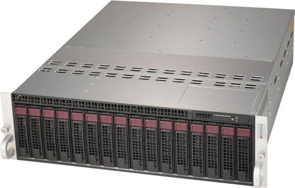 Supermicro MicroCloud A+ Server AS -3015MR-H8TNR AMD SoC Sockel AM5 Rack (3U) Schwarz - Metallisch (AS-3015MR-H8TNR)