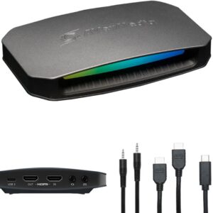 AVerMedia 61GC553G20BV - Schwarz - USB 3.2 Gen 1 (3.1 Gen 1) - 3840 x 2160 Pixel - Spielekonsole - PC - 2160p - 1440p - 1080p - 1080i - 720p - 576p - 576i - 480p - 480i - 60 fps (61GC553G20BV)