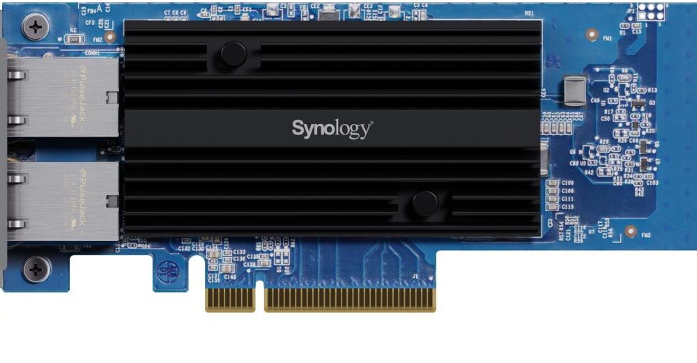Synology - Netzwerkadapter - PCIe 3,0 x8 Low-Profile - 10Gb Ethernet x 2 (E10G30-T2)