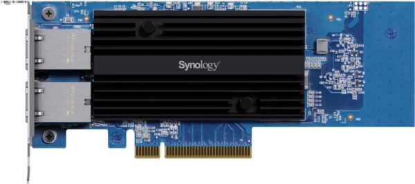 Synology - Netzwerkadapter - PCIe 3,0 x8 Low-Profile - 10Gb Ethernet x 2 (E10G30-T2)