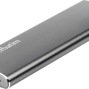 Verbatim Vx500 - SSD - 1TB - extern (tragbar) - USB 3,2 Gen 2 (USB-C Steckverbinder) - Space-grau (47444)