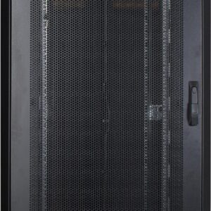 LOGON RSL42U81BL - Freistehendes Gestell - 42U - 600 kg - Sperrschloss - Verstellbare Füße - Verbessertes Kabelmanagement (RSL42U81BL)