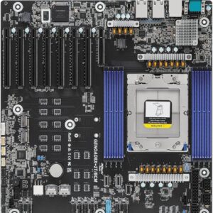 ASRock Rack GENOAD8X-2T/BCM - Motherboard - SSI EEB - LGA6096 Socket - USB 3,2 Gen 1 - 2 x 10 Gigabit LAN, Gigabit LAN - Onboard-Grafik (GENOAD8X-2T/BCM)
