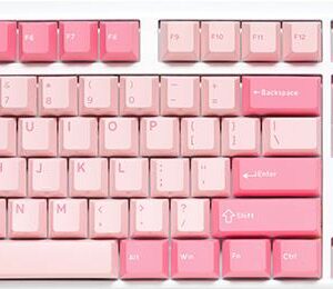 Ducky One 3 Gossamer Pink Tastatur USB US Englisch Pink - Weiß (DKON2108-EUSPDGOWWPC2)