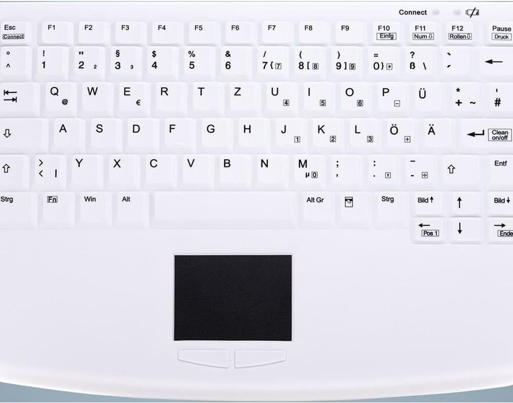 Active Key AK-4450-GFUVS-W/FR - IP68 vollversiegelt - Touchpad - weiß - französisch (AK-4450-GFUVS-W/FR)