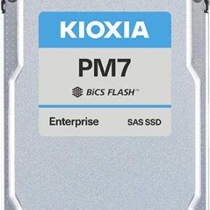 KIOXIA PM7-R Series KPM7VRUG3T84 - SSD - Enterprise, Read Intensive - verschlüsselt - 3840GB - intern - 2,5" (6,4 cm) - SAS 24Gb/s - Self-Encrypting Drive (SED) (KPM7VRUG3T84)