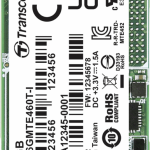 Transcend MTE460T-I 256 GB Interne M.2 PCIe NVMe SSD 2242 3.0 x2 Retail (TS256GMTE460T-I)