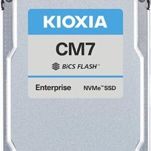 KIOXIA CM7-V Series KCMYXVUG1T60 - SSD - Enterprise, Mixed Use - 1600GB - Sanitize Instant Erase (SIE) - intern - 2,5" (6,4 cm) - PCI Express 5,0 x4 (NVMe) (KCMYXVUG1T60)