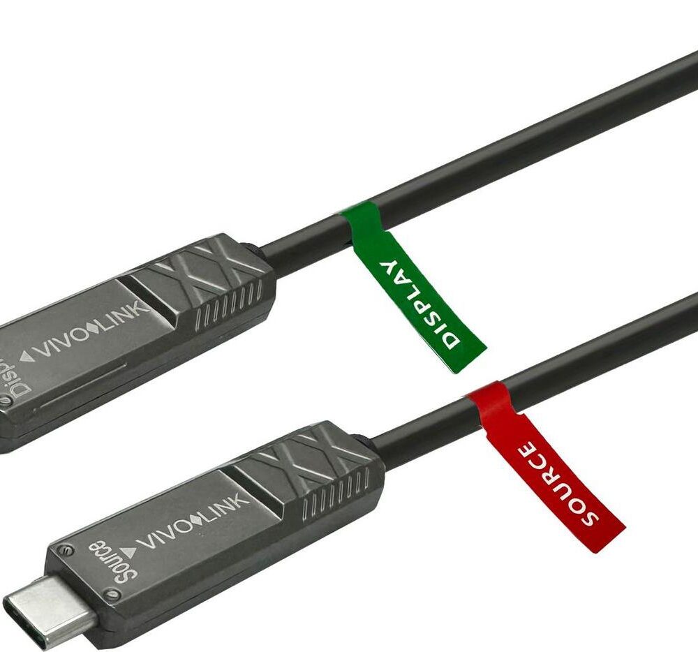 Vivolink PROUSBCMM10OP USB Kabel 10 m USB 3.2 Gen 2 (3.1 Gen 2) USB C Schwarz (PROUSBCMM10OP)