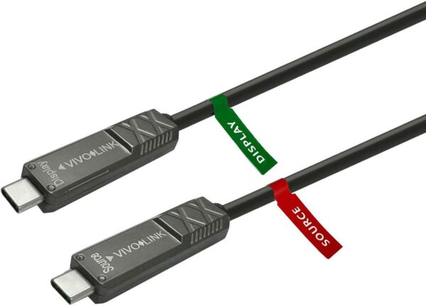 Vivolink PROUSBCMM10OP USB Kabel 10 m USB 3.2 Gen 2 (3.1 Gen 2) USB C Schwarz (PROUSBCMM10OP)