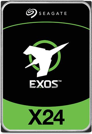 Seagate Exos X24 ST24000NM002H - Festplatte - Enterprise - 24TB - intern - 3,5" (8,9 cm) - SATA 6Gb/s - 7200 rpm - Puffer: 512MB (ST24000NM002H)