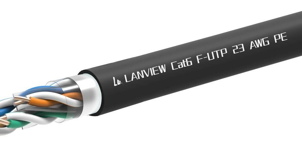 Lanview LVN-CAT6PE-FUTP-305M Netzwerkkabel Cat6 F/UTP (FTP) (LVN-CAT6PE-FUTP-305M)