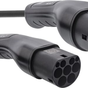 InLine® EV Spiral-Autoladekabel 11kW Typ2, 3-phasig, 7,5m (16277S)