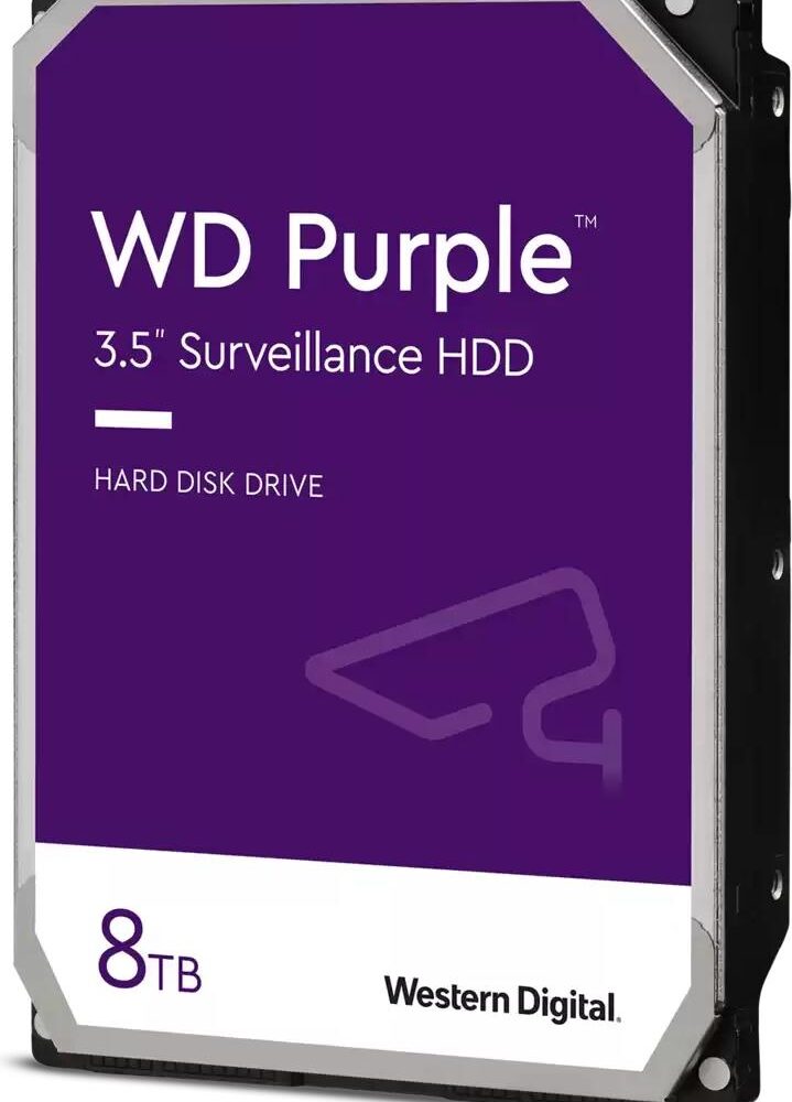 WD Purple WD85PURZ - Festplatte - 8TB - intern - 3,5" (8,9 cm) - SATA 6Gb/s - 5640 rpm - Puffer: 256MB (WD85PURZ)