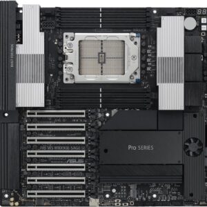 ASUS PRO WS WRX90E-SAGE SE - Motherboard - SSI EEB AST2600 - Socket sTR5 - AMD WRX90 Chipsatz - USB 3,2 Gen 1, USB-C 3,2 Gen 2x2, USB4 - Gigabit LAN - Onboard-Grafik (CPU erforderlich) - HD Audio (6-Kanal) (90MB1FW0-M0EAY0)