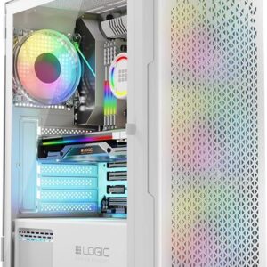 Logic ARAMIS ARGB MINIDI USB-3.0-Gehäuse Weiß (AT-ARAMIS-20-0000000-0002)