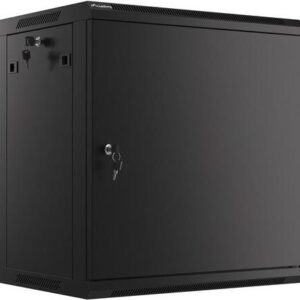 Lanberg WF01-6412-00B Rack 12U Wandmontiertes Regal Schwarz (WF01-6412-00B)