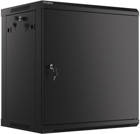 Lanberg WF01-6412-00B Rack 12U Wandmontiertes Regal Schwarz (WF01-6412-00B)
