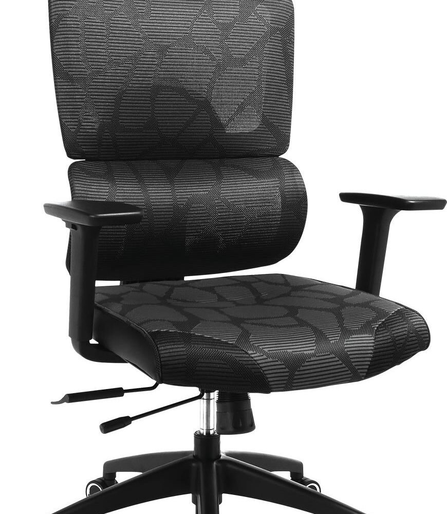 Sandberg ErgoFusion Gaming Chair Pro Universal-Gamingstuhl Gepolsterter Sitz Schwarz - Grau (640-96)