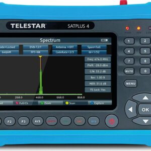 Telestar SATPLUS 4 - Schwarz - Blau - 255 mm - 55 mm - 181 mm - 1,13 kg (5401254)