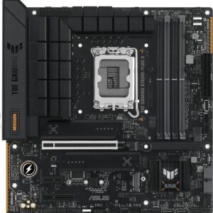 ASUS TUF GAMING B760M-PLUS II - Motherboard - micro ATX - LGA1700-Sockel - B760 Chipsatz - USB-C 3,2 Gen 2x2, USB 3,2 Gen 2, USB 3,2 Gen 1 - 2,5 Gigabit LAN - Onboard-Grafik (CPU erforderlich) - HD Audio (8-Kanal) (90MB1HD0-M0EAY0)