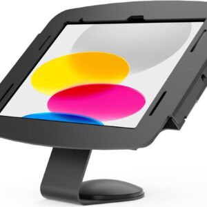 Compulocks iPad mini 8,3" Space Enclosure Core Counter Stand or Wall Mount - Befestigungskit (Aufstellung) - 45° Betrachtungswinkel - für Tablett - verriegelbar - Aluminium, Stahl - Schwarz - Bildschirmgröße: 21,1 cm (8,3") - Montageschnittstelle: 100 x 100 mm - Wandmontage, Theke - für Apple iPad mini (8,3 Zoll) (111B830IPMSB)
