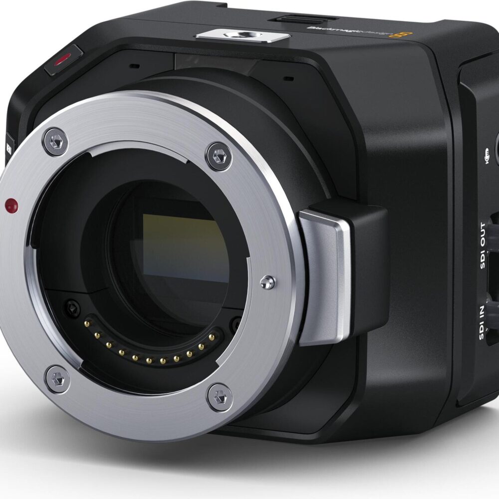 Blackmagic Design Micro Studio Camera 4K G2 Handkamerarekorder 4K Ultra HD Schwarz (BM-CINSTUDMFT/UHD/MRG2)