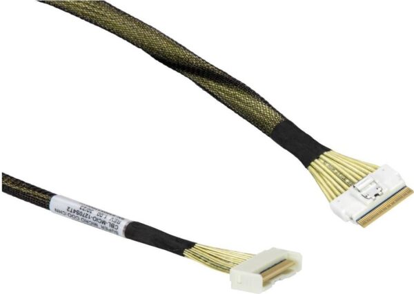 Super Micro Supermicro - SATA- / SAS-Kabel - Mini Cool Edge IO (MCIO) x8 gerade zu Slim SAS x8 gerade - 45cm - PCIe Gen5 (CBL-MCIO-1270S4T2)