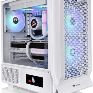 Thermaltake Ceres 330 TG - Midi Tower - PC - Weiß - ATX - EATX - micro ATX - Mini-ITX - SPCC - Gehärtetes Glas - 18,5 cm (CA-1Y2-00M6WN-01)